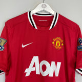 2011/12 MANCHESTER UNITED YOUNG #18 HOME SHIRT (L) NIKE
