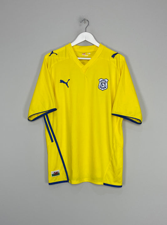 2009/10 CARDIFF CITY AWAY SHIRT (L) PUMA