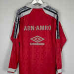 Shop 1998/99 AJAX TRAINING SHIRT (XL) UMBRO, classic football shirts, vintage football shirts & retro soccer jerseys at Cult Kits