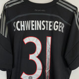 2014/15 BAYERN MUNICH SCHWEINSTEIGER #31THIRD SHIRT (XXL) ADIDAS