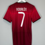 Shop 2014/15 PORTUGAL RONALDO #7 HOME SHIRT (S) NIKE, classic football shirts, vintage football shirts & retro soccer jerseys at Cult Kits