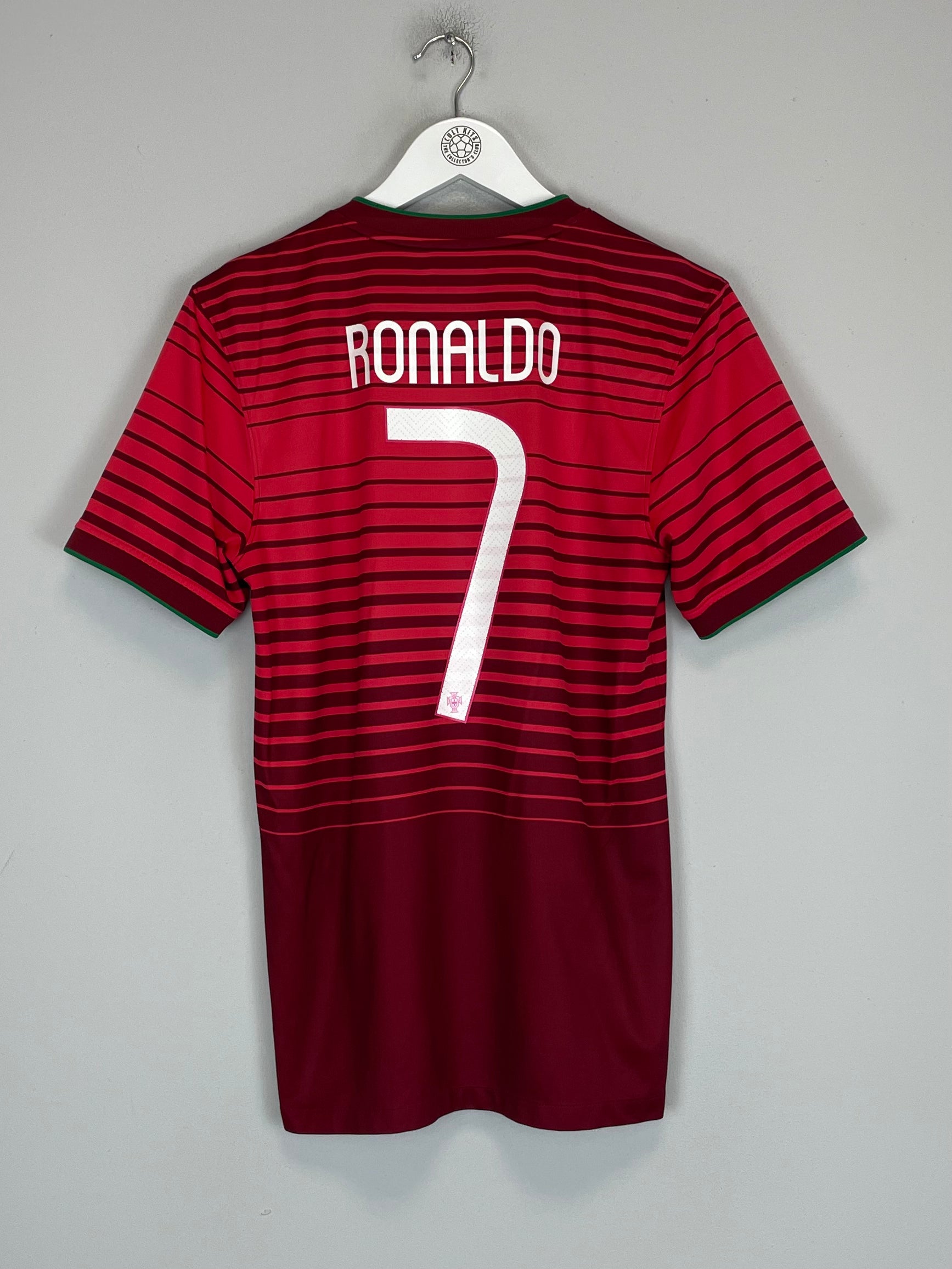 Shop 2014/15 PORTUGAL RONALDO #7 HOME SHIRT (S) NIKE, classic football shirts, vintage football shirts & retro soccer jerseys at Cult Kits