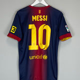 2012/13 BARCELONA MESSI #10 HOME SHIRT (M) NIKE