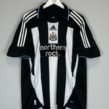 2007/09 NEWCASTLE UNITED MARTINS #9 HOME SHIRT (L) ADIDAS