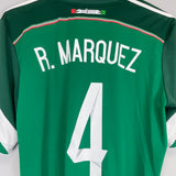 2013/15 MEXICO R.MARQUEZ #4 HOME SHIRT (M) ADIDAS