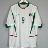 2003/04 MEXICO J.BORGETTI #9 AWAY SHIRT (L) NIKE