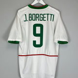 2003/04 MEXICO J.BORGETTI #9 AWAY SHIRT (L) NIKE