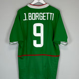 Buy 2003/04 MEXICO J.BORGETTI 9 HOME SHIRT (XL) NIKE ~ Free worldwide shipping available ~ Authentic Vintage Football Shirts from Cult Kits