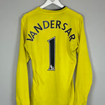 Shop 2008/09 MANCHESTER UNITED VAN DER SAR #1 GK SHIRT (M) NIKE, classic football shirts, vintage football shirts & retro soccer jerseys at Cult Kits