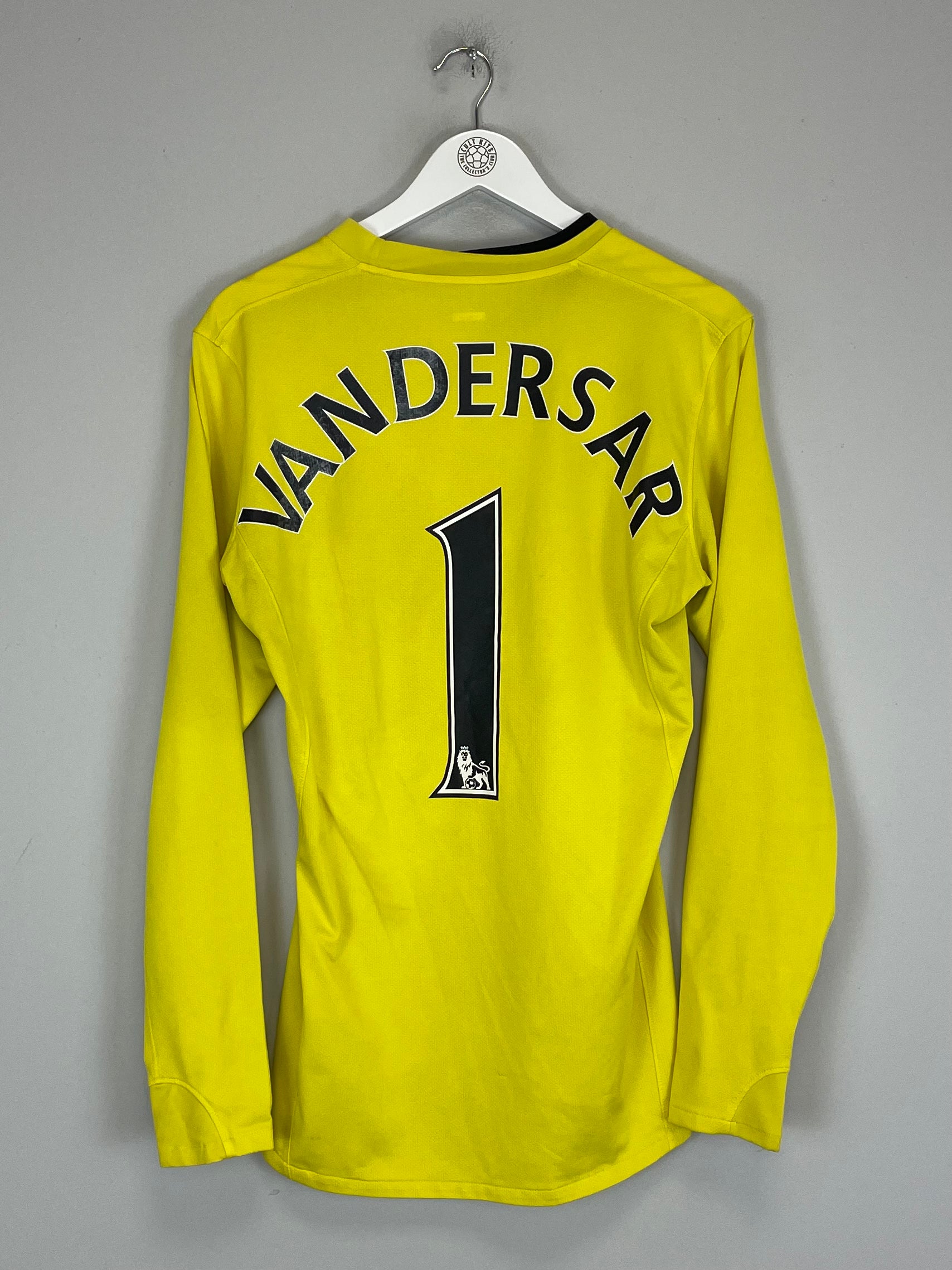 Shop 2008/09 MANCHESTER UNITED VAN DER SAR #1 GK SHIRT (M) NIKE, classic football shirts, vintage football shirts & retro soccer jerseys at Cult Kits