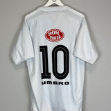2002 SANTOS 'CHAMPIONS' HOME SHIRT (XL) UMBRO