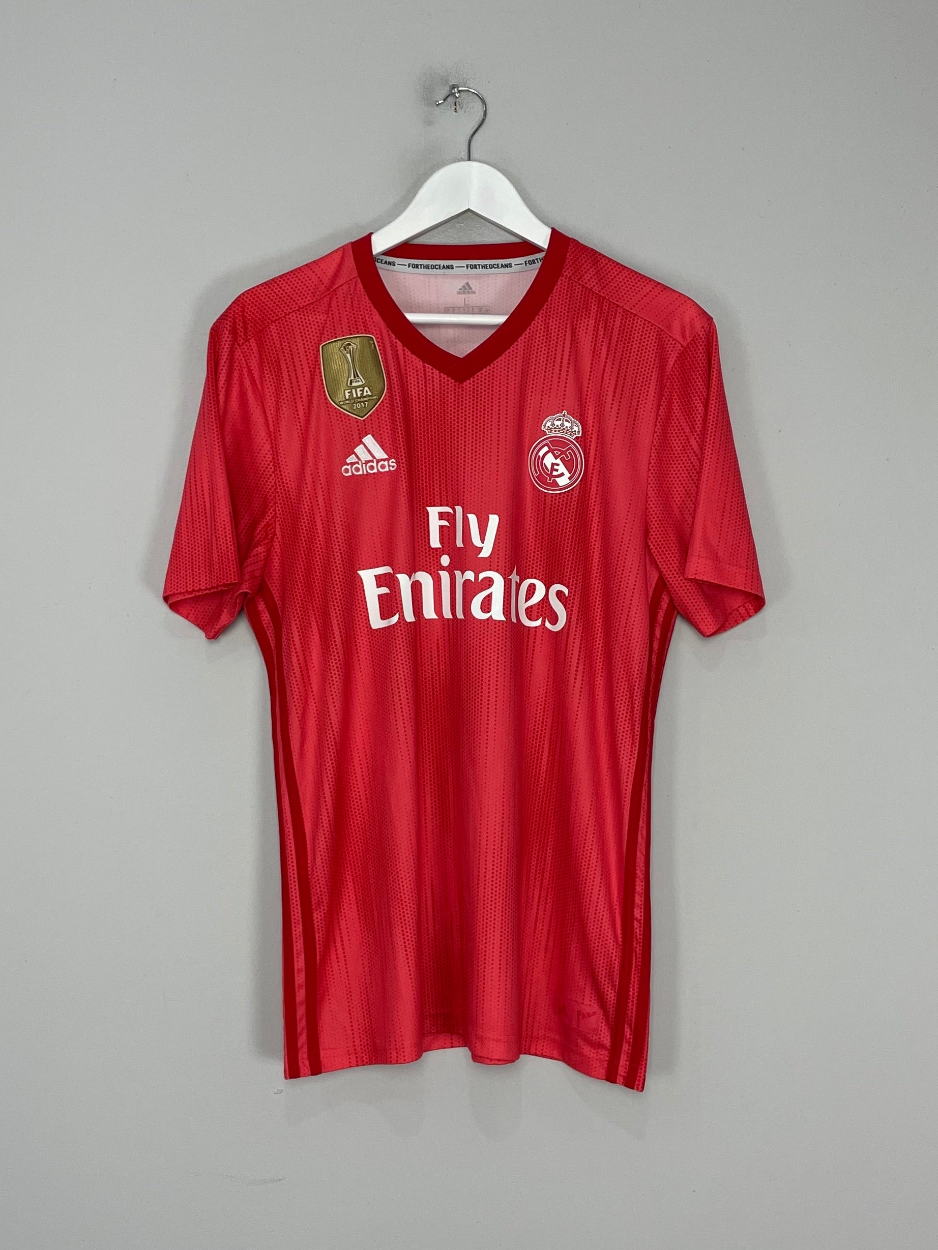 Shop 2018/19 REAL MADRID BENZEMA #9 THIRD SHIRT (L) ADIDAS, classic football shirts, vintage football shirts & retro soccer jerseys at Cult Kits