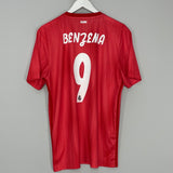 Shop 2018/19 REAL MADRID BENZEMA #9 THIRD SHIRT (L) ADIDAS, classic football shirts, vintage football shirts & retro soccer jerseys at Cult Kits
