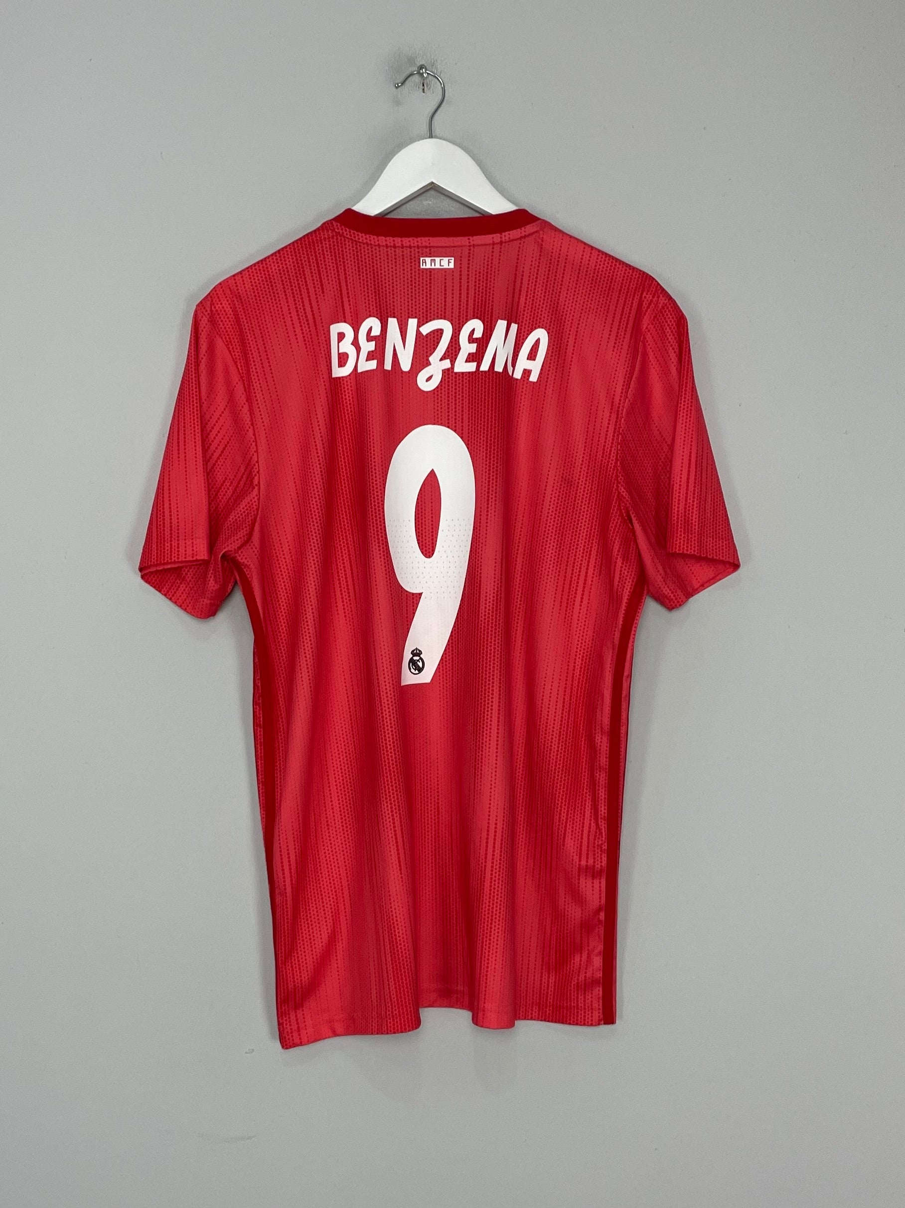 Shop 2018/19 REAL MADRID BENZEMA #9 THIRD SHIRT (L) ADIDAS, classic football shirts, vintage football shirts & retro soccer jerseys at Cult Kits