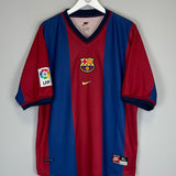1998/99 BARCELONA LUIS ENRIQUE #21 HOME SHIRT (XL) NIKE