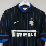 Shop 2014/15 INTER MILAN HOME SHIRT (L) NIKE, classic football shirts, vintage football shirts & retro soccer jerseys at Cult Kits