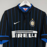 Shop 2014/15 INTER MILAN HOME SHIRT (L) NIKE, classic football shirts, vintage football shirts & retro soccer jerseys at Cult Kits