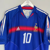 Shop 2004/06 FRANCE ZIDANE #10 HOME SHIRT (XL) ADIDAS, classic football shirts, vintage football shirts & retro soccer jerseys at Cult Kits