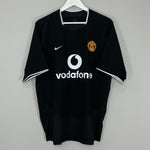 Shop 2003/05 MANCHESTER UNITED RONALDO #7 AWAY SHIRT (L) NIKE, classic football shirts, vintage football shirts & retro soccer jerseys at Cult Kits