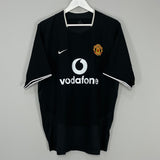 Shop 2003/05 MANCHESTER UNITED RONALDO #7 AWAY SHIRT (L) NIKE, classic football shirts, vintage football shirts & retro soccer jerseys at Cult Kits