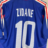 Shop 2004/06 FRANCE ZIDANE #10 HOME SHIRT (XL) ADIDAS, classic football shirts, vintage football shirts & retro soccer jerseys at Cult Kits