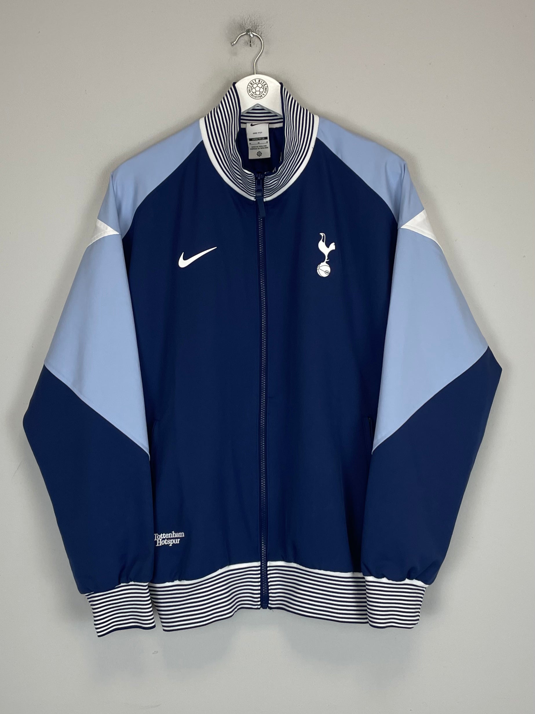 Shop 2024/25 TOTTENHAM TRACK JACKET (M) NIKE, classic football shirts, vintage football shirts & retro soccer jerseys at Cult Kits