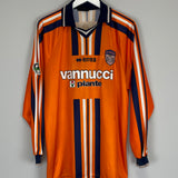 1999/00 PISTOIESE MAZZOLI #25 *MATCH ISSUE* L/S HOME SHIRT (XXL) ERREA