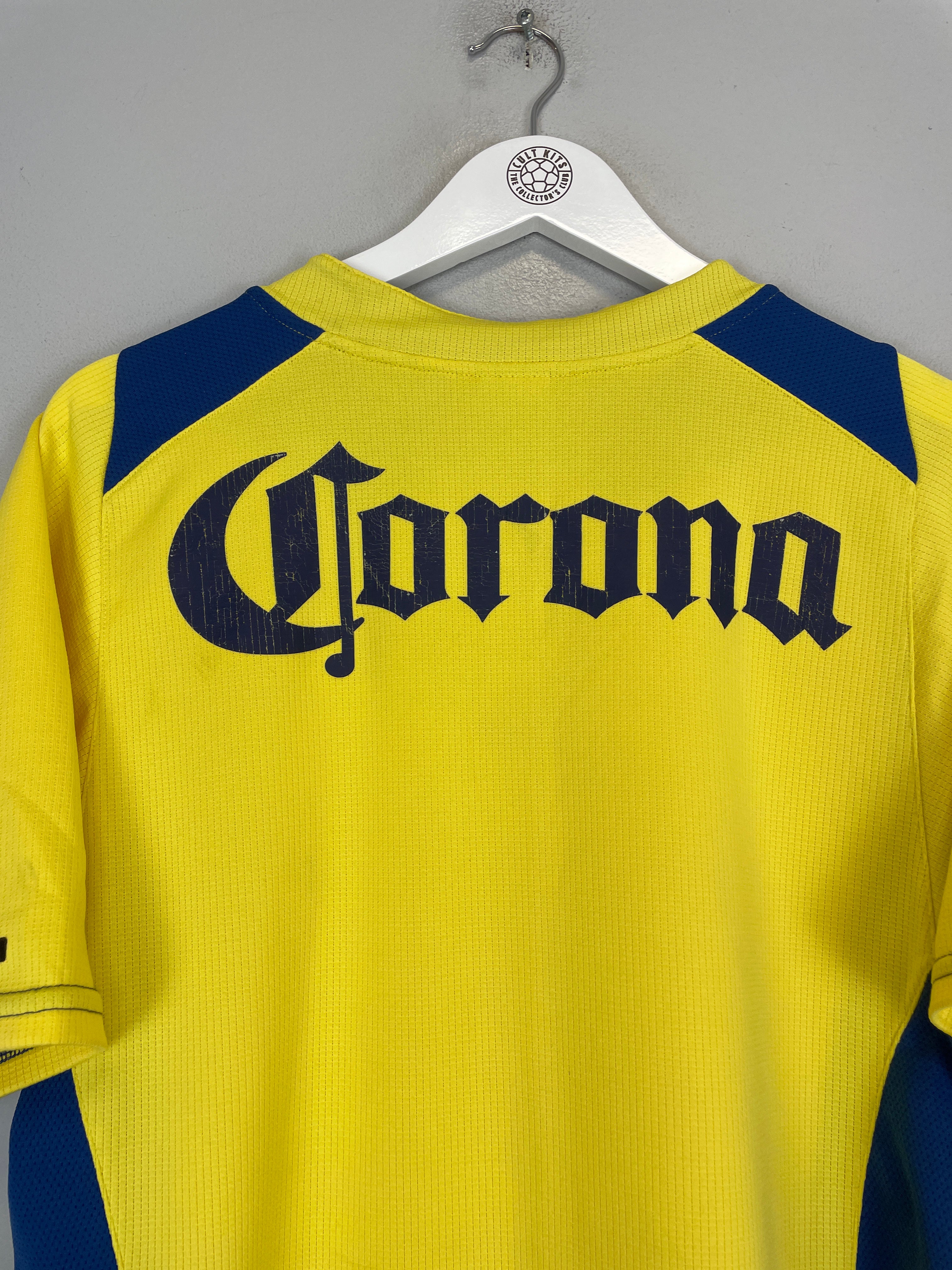 Shop 2004/05 CLUB AMERICA HOME SHIRT (L) NIKE, classic football shirts, vintage football shirts & retro soccer jerseys at Cult Kits