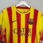 Shop 2013/15 BARCELONA ALEXIS #9 *BNWT* AWAY SHIRT (L) NIKE, classic football shirts, vintage football shirts & retro soccer jerseys at Cult Kits