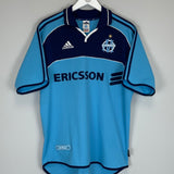 2000/01 MARSEILLE WEAH #29 AWAY SHIRT (M) ADIDAS