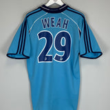 2000/01 MARSEILLE WEAH #29 AWAY SHIRT (M) ADIDAS