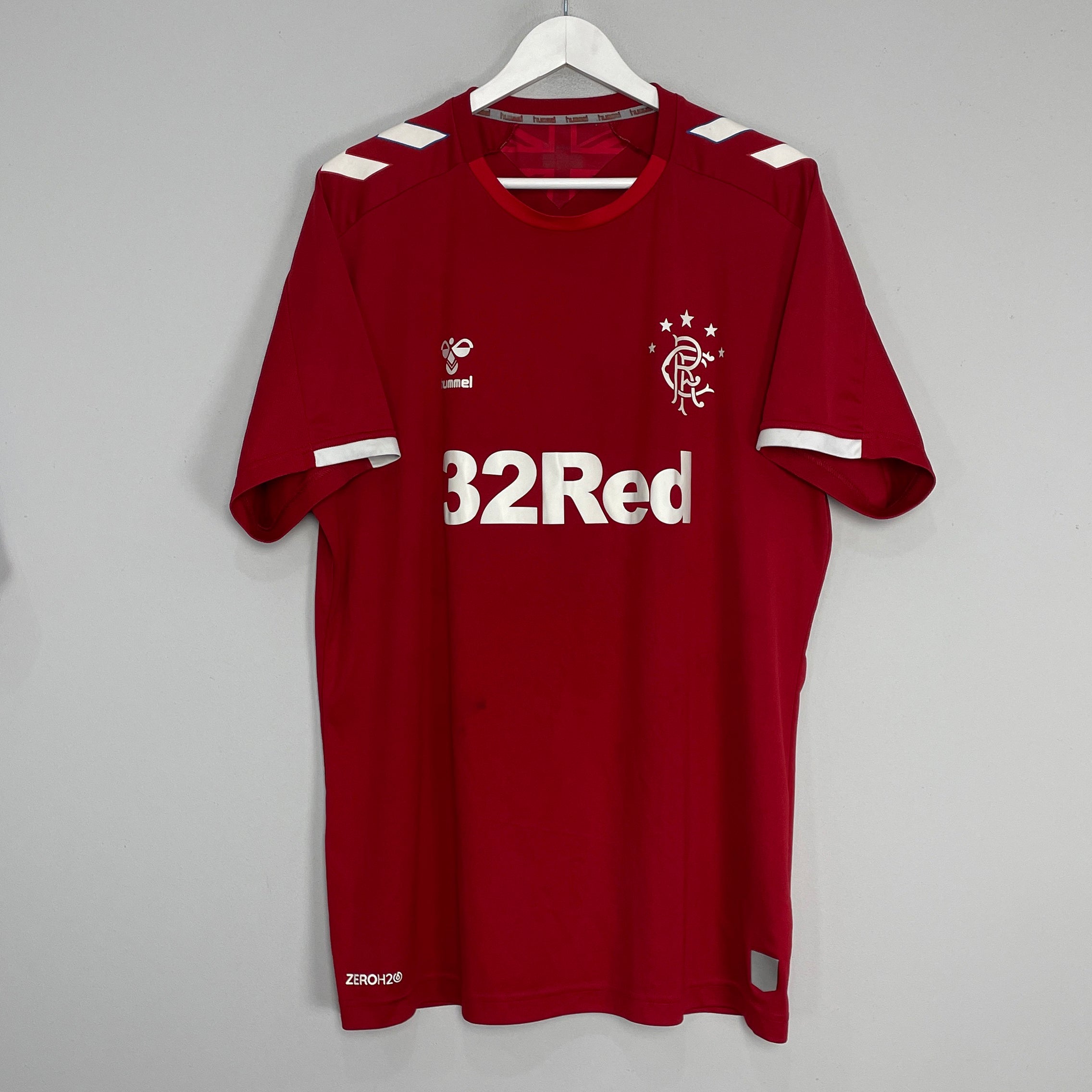 Shop 2019/20 RANGERS THIRD SHIRT (XXL) HUMMEL, classic football shirts, vintage football shirts & retro soccer jerseys at Cult Kits