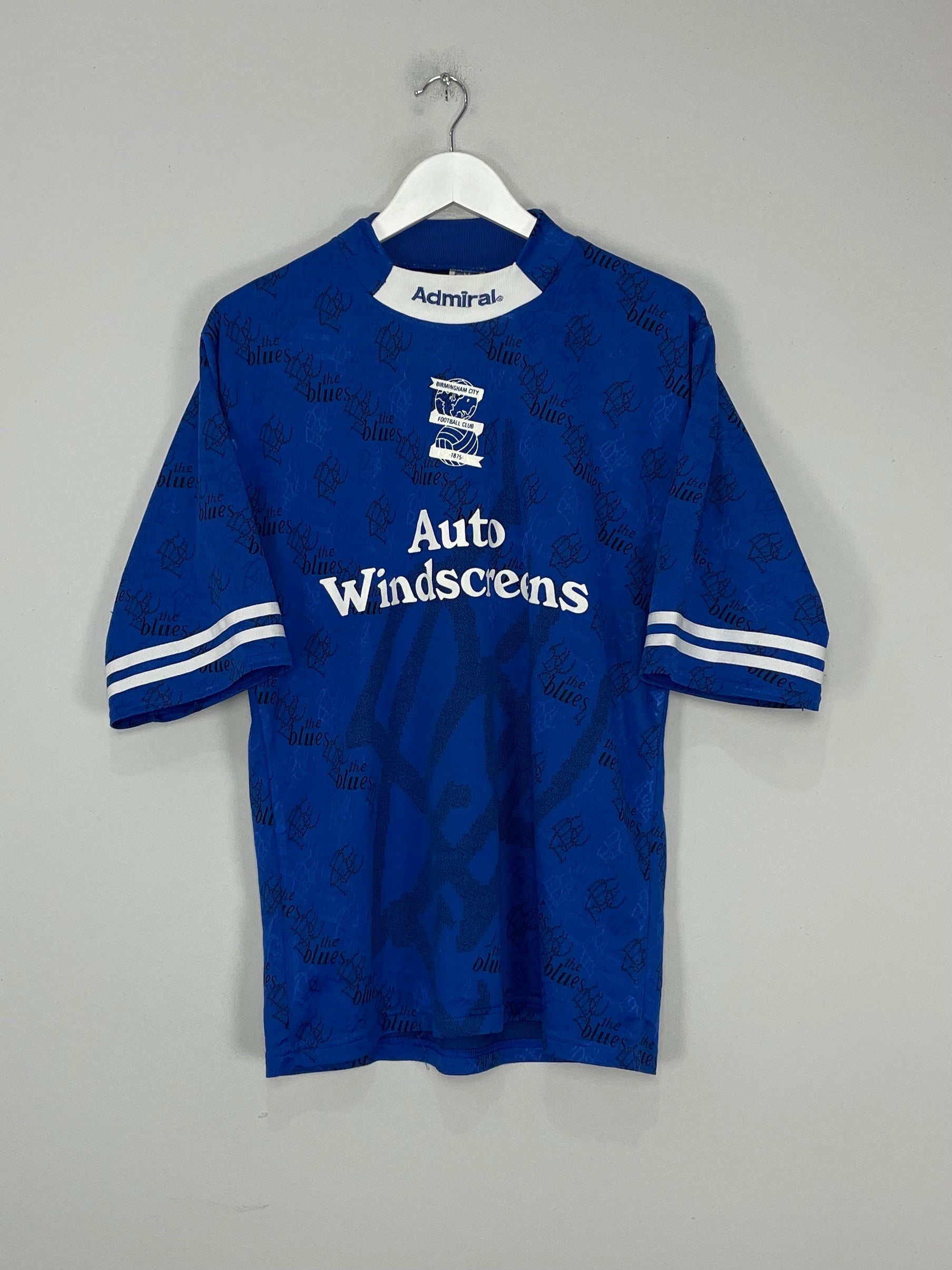 Shop 1995/96 BIRMINGHAM HOME SHIRT (M) ADMIRAL, classic football shirts, vintage football shirts & retro soccer jerseys at Cult Kits