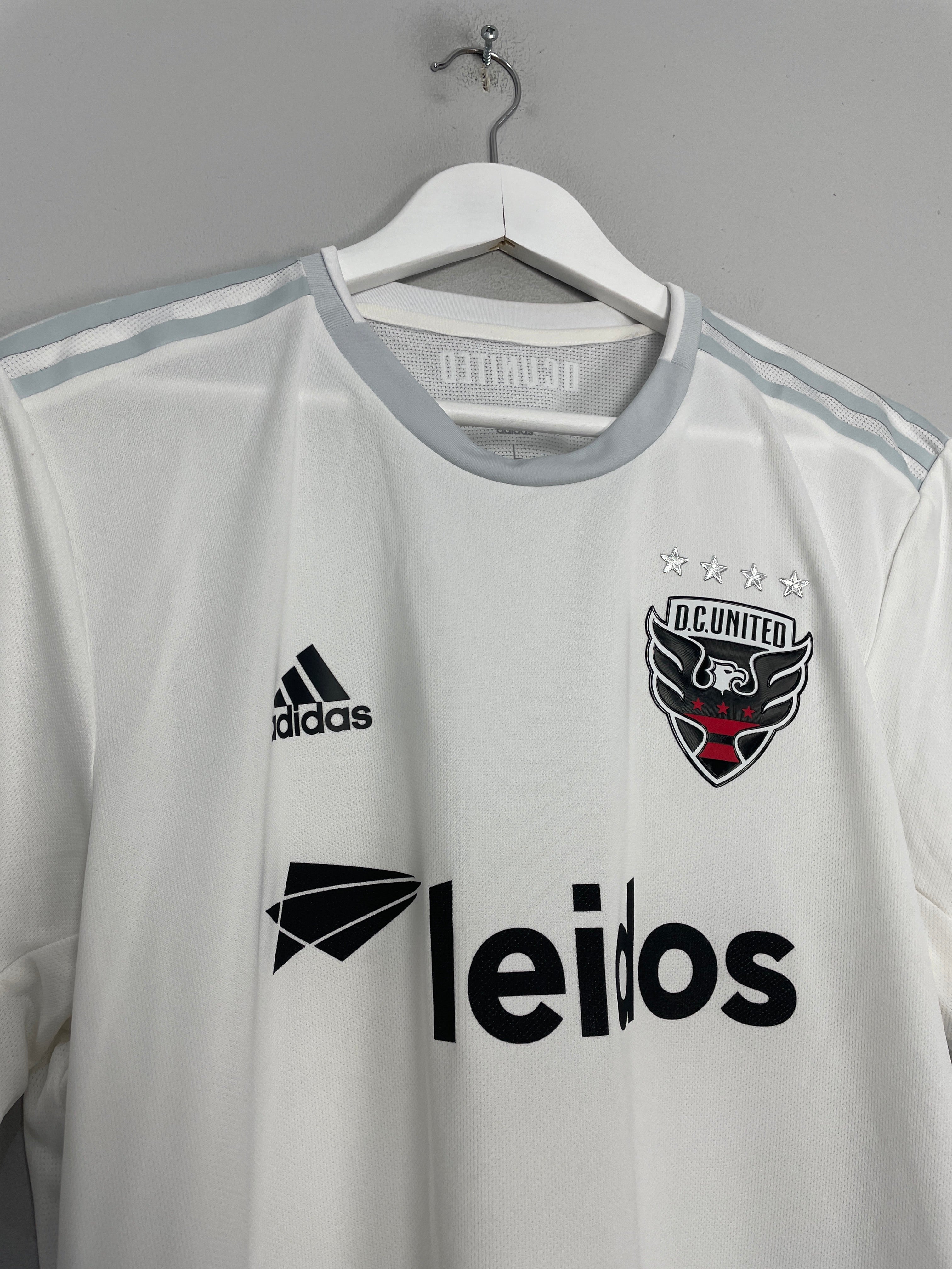Shop 2019/20 DC UNITED *BNWT* AUTHENTIC AWAY SHIRT (L) ADIDAS, classic football shirts, vintage football shirts & retro soccer jerseys at Cult Kits