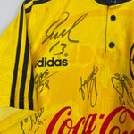Shop 1996/99 CLUB AMERICA *SQUAD SIGNED* HOME SHIRT (XL) ADIDAS, classic football shirts, vintage football shirts & retro soccer jerseys at Cult Kits