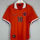 Shop 1997/98 NETHERLANDS SEEDORF HOME SHIRT (L) NIKE, classic football shirts, vintage football shirts & retro soccer jerseys at Cult Kits