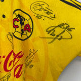 Shop 1996/99 CLUB AMERICA *SQUAD SIGNED* HOME SHIRT (XL) ADIDAS, classic football shirts, vintage football shirts & retro soccer jerseys at Cult Kits