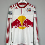 Shop 2010/11 NEW YORK RED BULLS HENRY #14 *PLAYER ISSUE* L/S HOME SHIRT (L) ADIDAS, classic football shirts, vintage football shirts & retro soccer jerseys at Cult Kits
