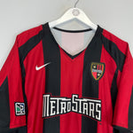 Shop 2005/06 NY/NJ MESTROSTARS HOME SHIRT (XL) NIKE, classic football shirts, vintage football shirts & retro soccer jerseys at Cult Kits