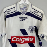 Shop 1997/98 DEPORTIVO SAPRISSA AWAY SHIRT (L) REEBOK, classic football shirts, vintage football shirts & retro soccer jerseys at Cult Kits