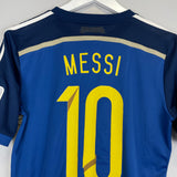 2013/15 ARGENTINA MESSI #10 AWAY SHIRT (XL.KIDS) ADIDAS