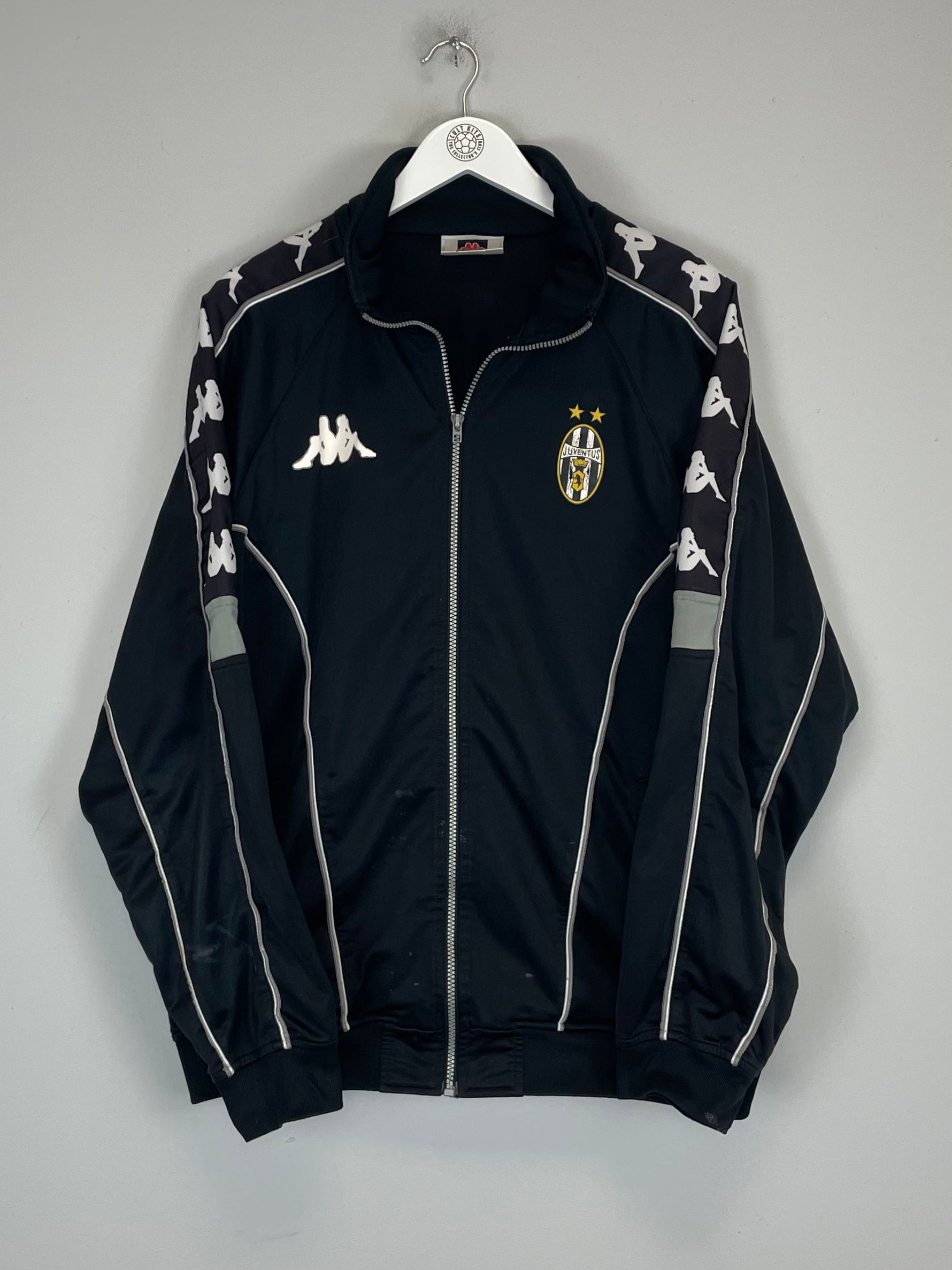 Shop 1998/99 JUVENTUS TRACK JACKET (XL) KAPPA, classic football shirts, vintage football shirts & retro soccer jerseys at Cult Kits