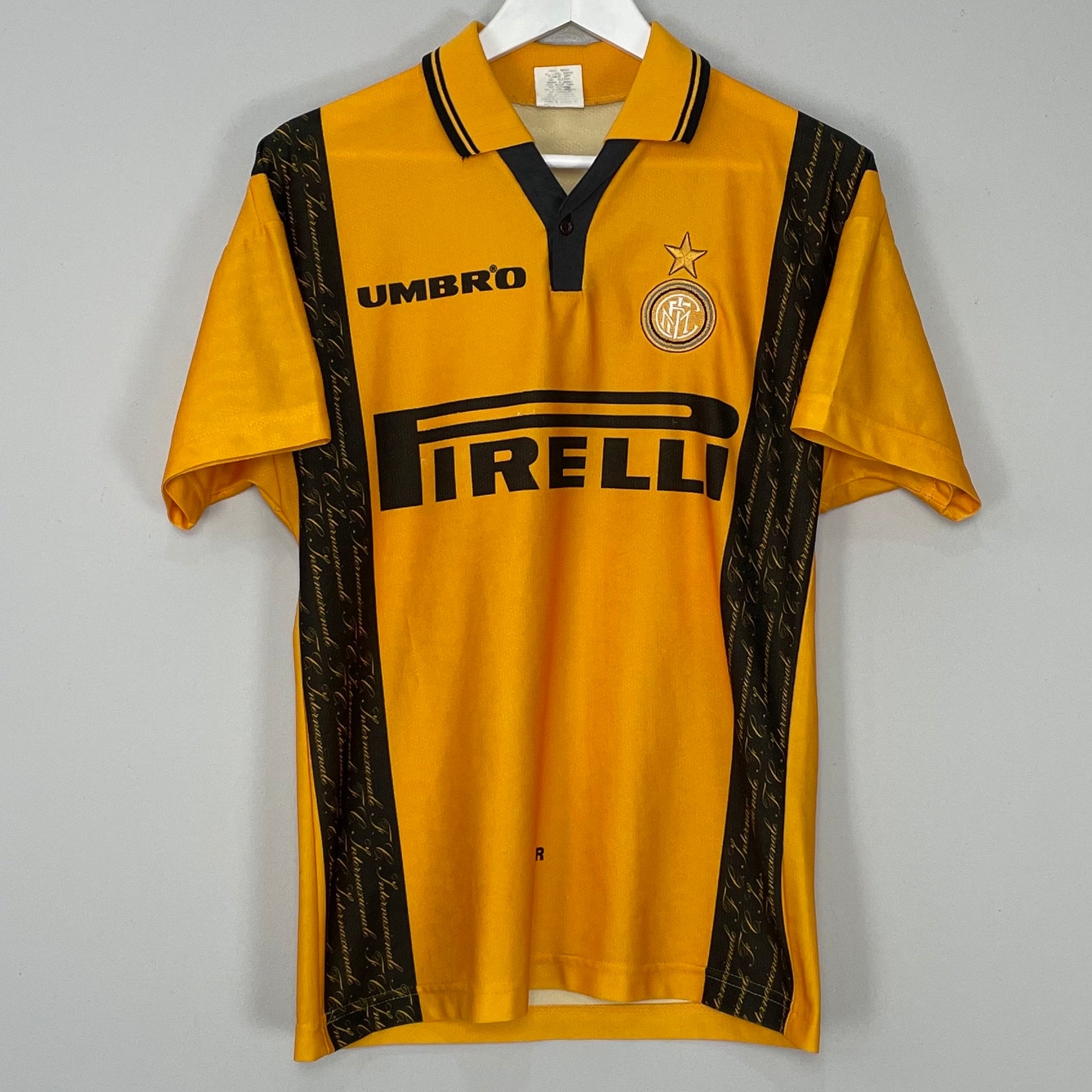 Shop 1996/97 INTER MILAN THIRD SHIRT (M) UMBRO, classic football shirts, vintage football shirts & retro soccer jerseys at Cult Kits