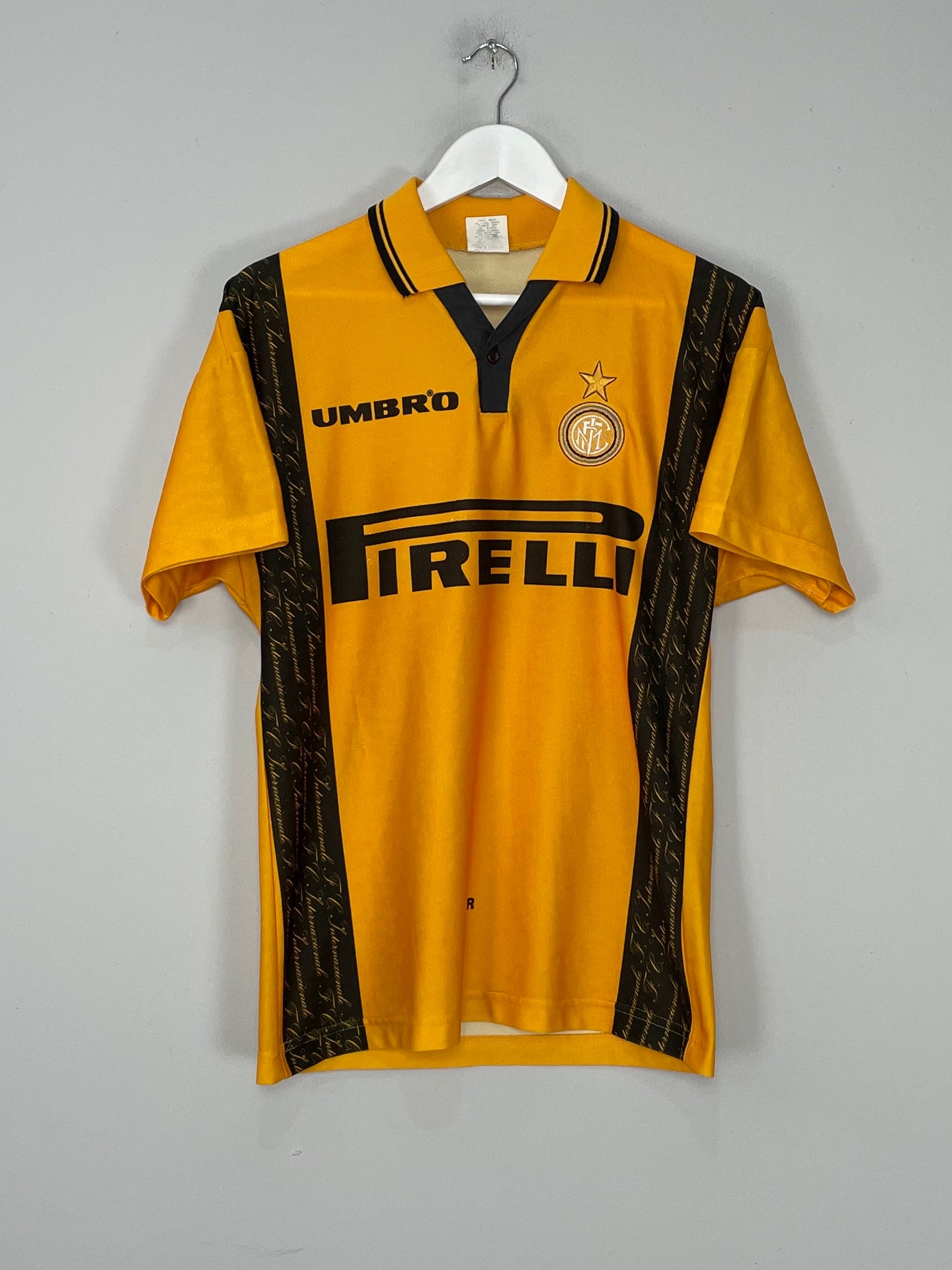 Shop 1996/97 INTER MILAN THIRD SHIRT (M) UMBRO, classic football shirts, vintage football shirts & retro soccer jerseys at Cult Kits
