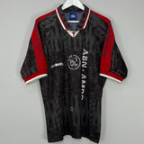 Shop 1996/97 AJAX AWAY SHIRT (XL) UMBRO, classic football shirts, vintage football shirts & retro soccer jerseys at Cult Kits