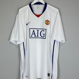 2008/10 MANCHESTER UNITED RONALDO #7 AWAY SHIRT (XXXL) NIKE