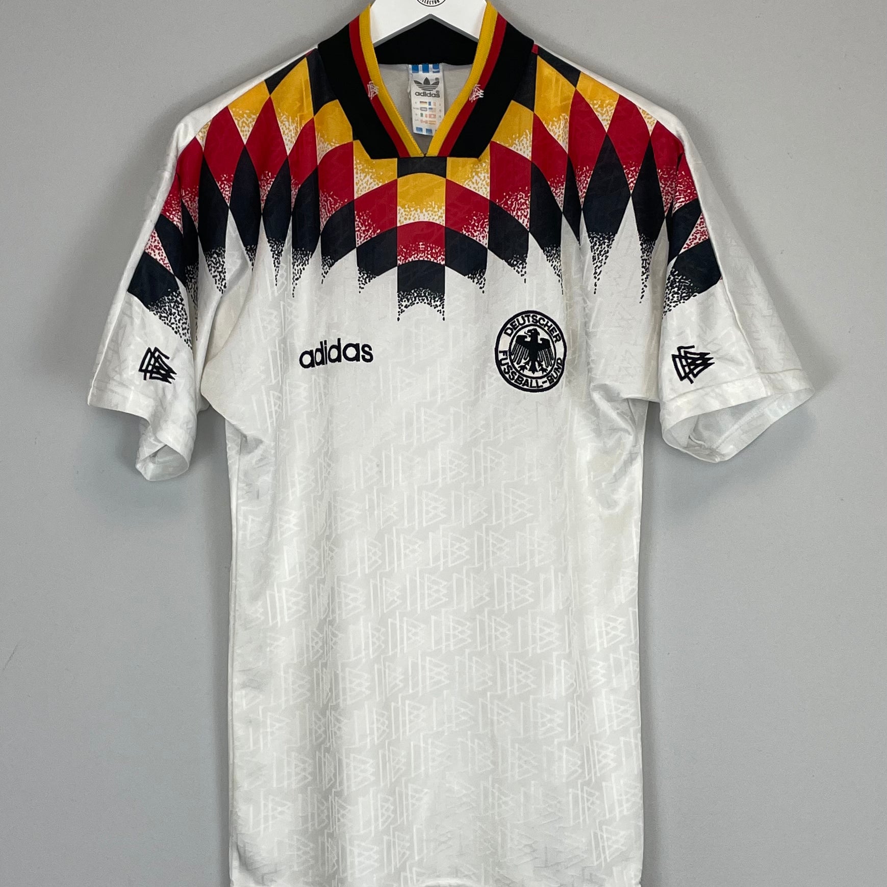 Shop 1994/96 GERMANY HOME SHIRT (S) ADIDAS, classic football shirts, vintage football shirts & retro soccer jerseys at Cult Kits