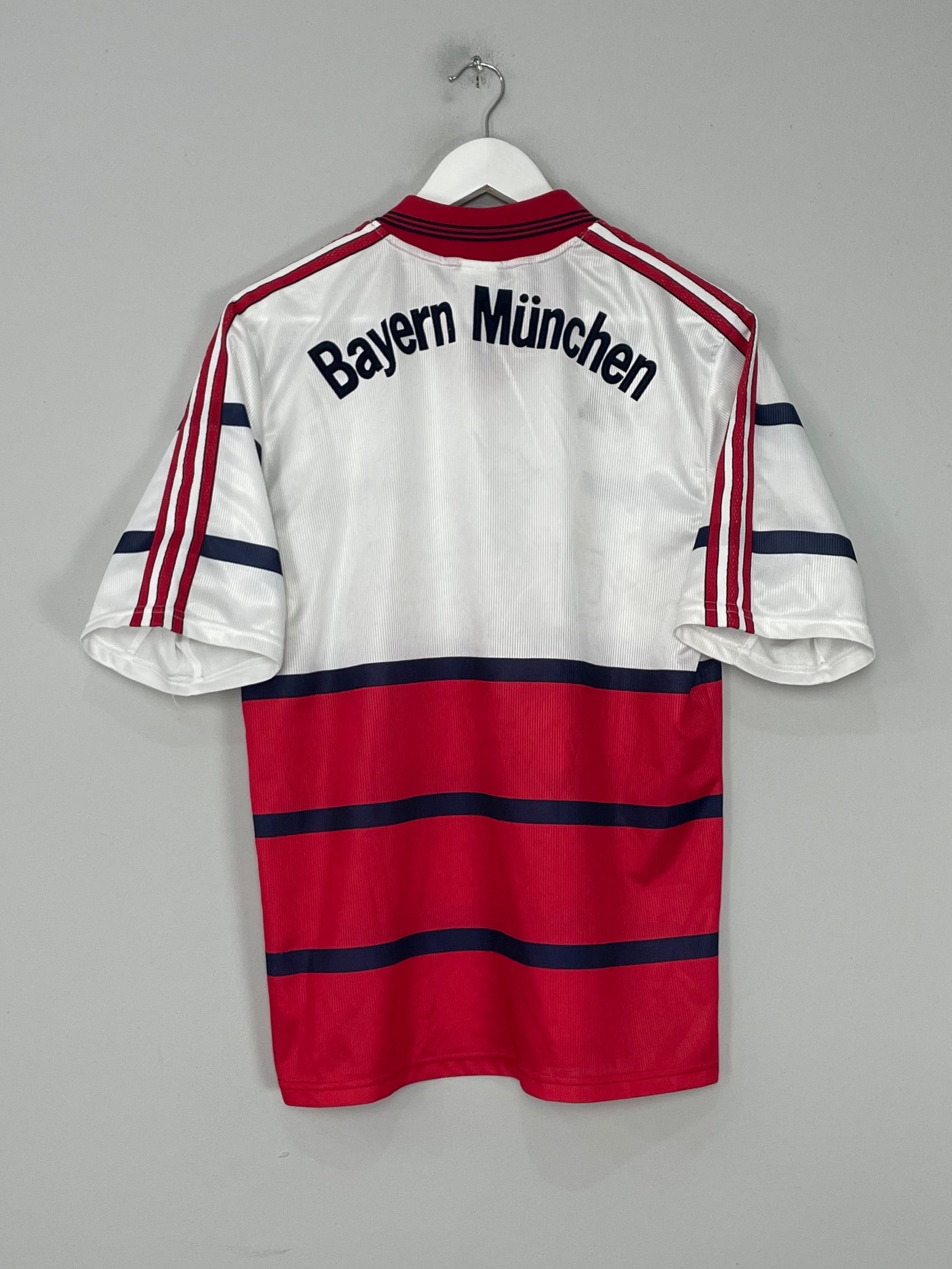 Shop 1998/00 BAYERN MUNICH AWAY SHIRT (M) ADIDAS, classic football shirts, vintage football shirts & retro soccer jerseys at Cult Kits