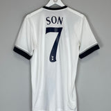 2015/16 TOTTENHAM SON #7 HOME SHIRT (M) UNDER ARMOUR