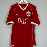 2006/07 MANCHESTER UNITED RONALDO #7 *SIGNED* HOME SHIRT (XL) NIKE